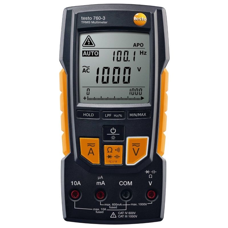 Мультиметр электронный TESTO 760-3 (диапазон AC 0-600в, функция измерения емкости) в Угличе