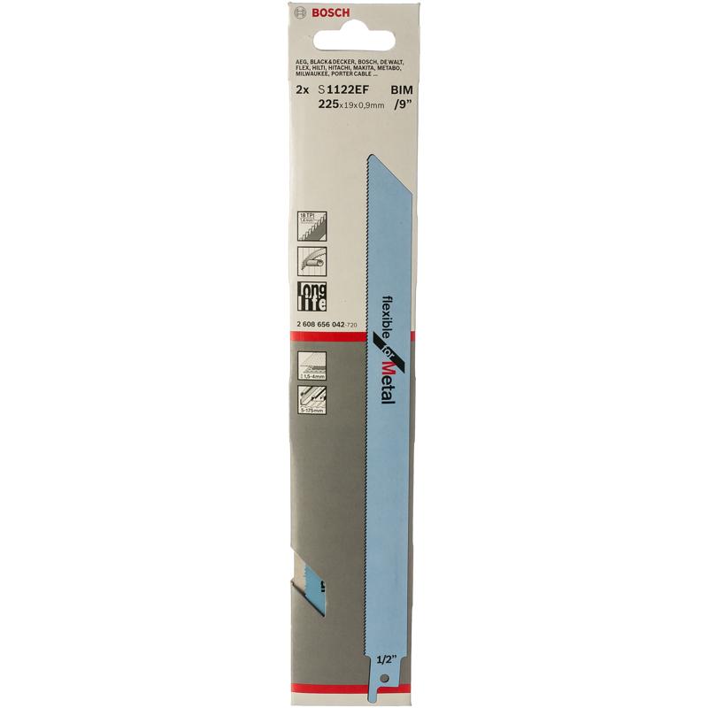 Сабельные пилки Bosch S 1122 EF 2.608.656.042 (2 шт.) в Иваново