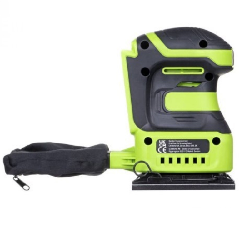 Плоская шлифмашина аккумуляторная Greenworks G24SS14 24V 3100507CUA, 115x140мм,5500 об/мин,ампл. 1,6 мм,1х2Ач,ЗУ,кор в Вологде