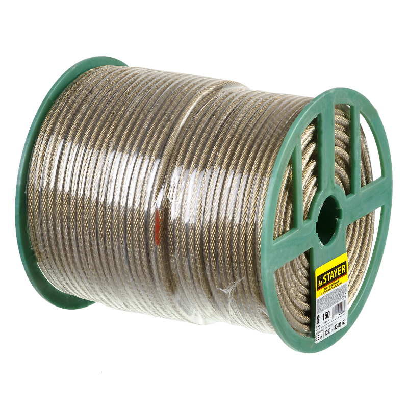 Трос стальной Stayer Master 30410-60, 6,0 мм, 150 м  в Угличе