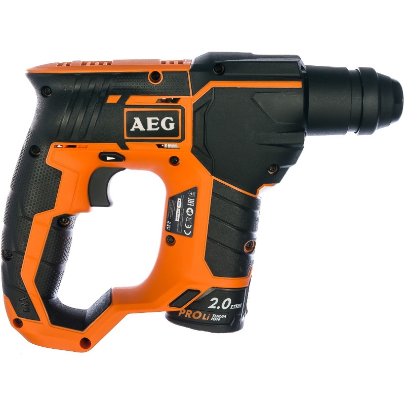 Аккумуляторный перфоратор AEG BBH12 LI-202C 4935443968 в кейсе, с защитной муфтой в Переславле