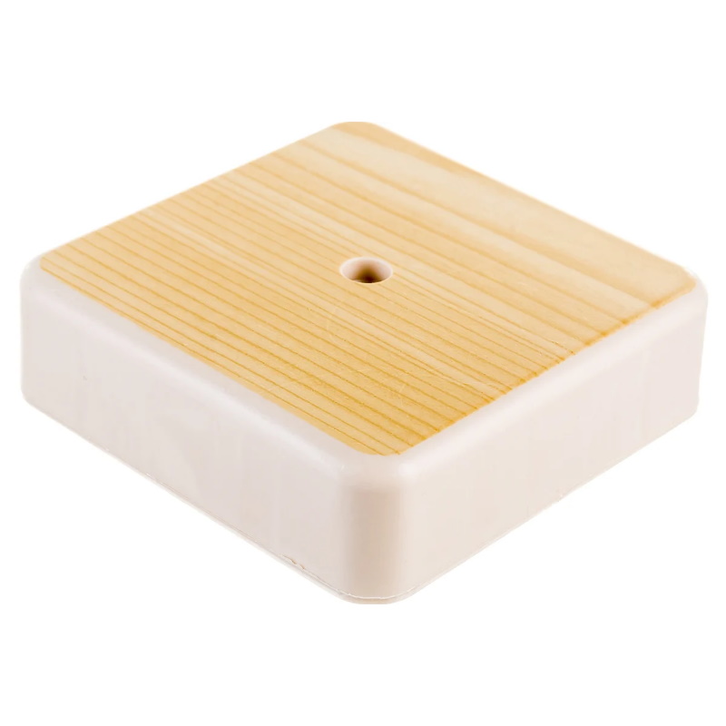 Коробка распаячная IEK КМ UKO10-075-075-020-K34-E, для о/п, 75х75х20мм, сосна в Муроме