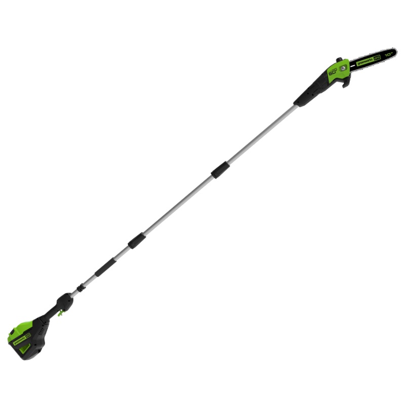 Высоторез аккумуляторный Greenworks GD60PST25 1402107 (60V, без АКБ и ЗУ, длина штанги 2 м) в Рыбинске
