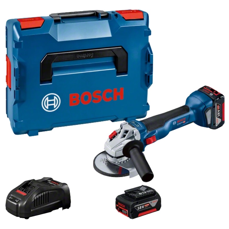 Угловая шлифмашина (болгарка) аккумуляторная Bosch GWS 18V-10 0.601.9J4.004, 125 мм, 18 В в Вологде