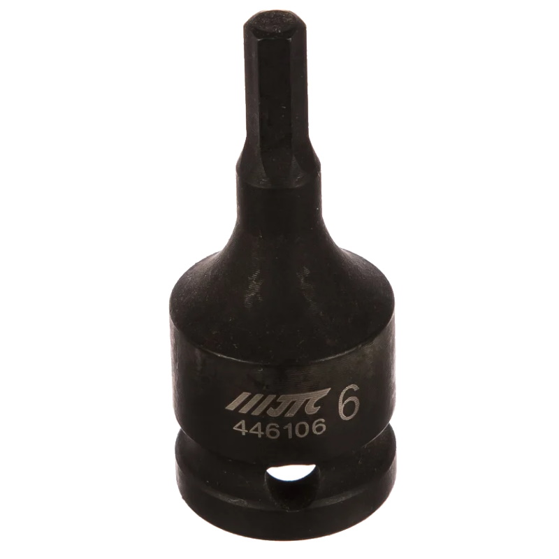 Головка торцевая ударная JTC JTC-446106, HEX 1/2" H-6, диаметр 25, длина 60 мм в Нижнем Новгороде