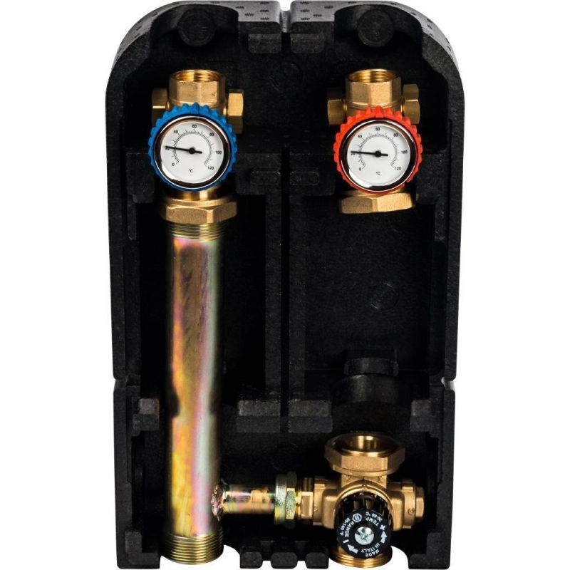 Насосная группа Stout SDG-0002-002501 с термостатическим смесительным клапаном 1" без насоса в Коврове