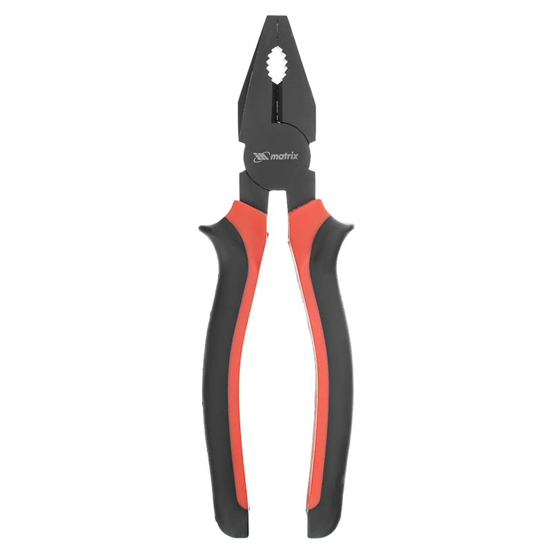 Плоскогубцы Matrix Black Nickel 16983, 200 мм, комбинированные, двухкомпонентные рукоятки в Иваново