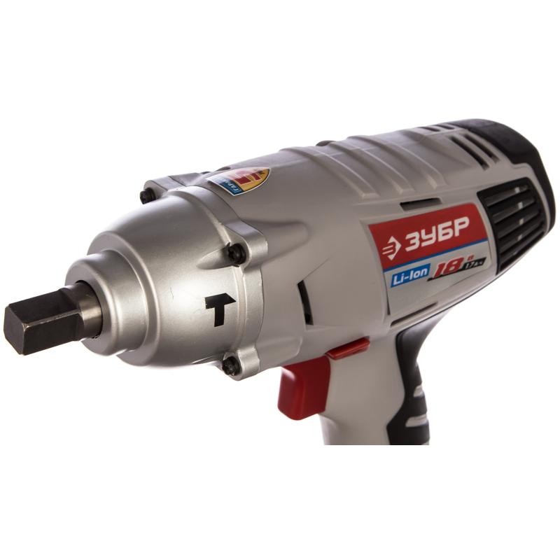 Гайковерт Зубр ЗГУА-18-Ли К (литий-ионный аккумулятор, max частота 3300 ударов/мин) в Иваново