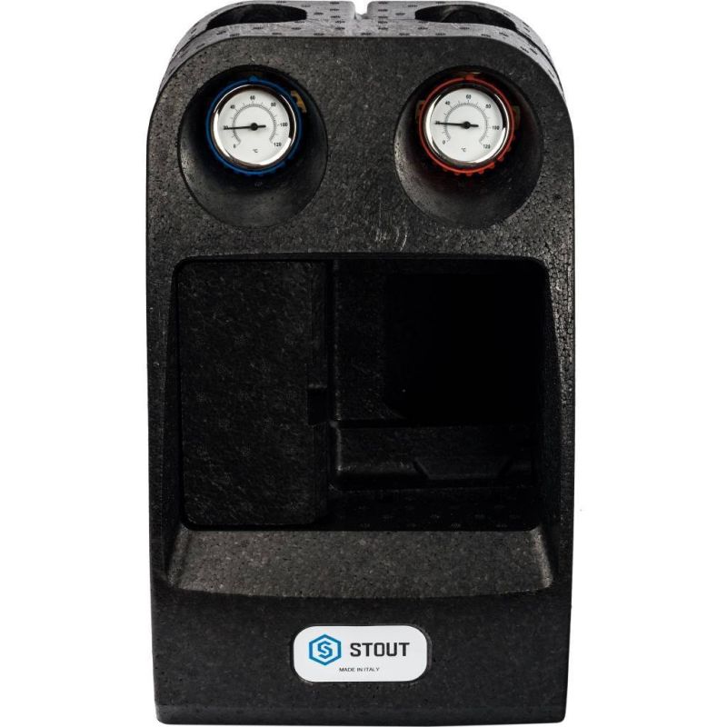 Насосная группа с прямым контуром Stout SDG-0001-002501 1" без насоса в теплоизоляции в Твери