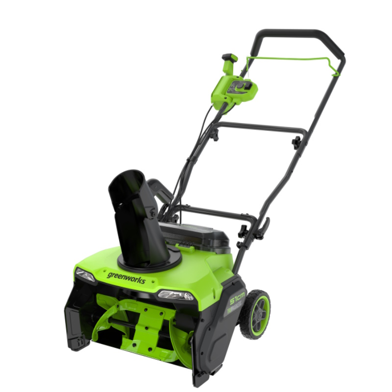 Снегоуборщик аккумуляторный Greenworks GD40STX2 2603407, 40В, 51 см (без АКБ и ЗУ)