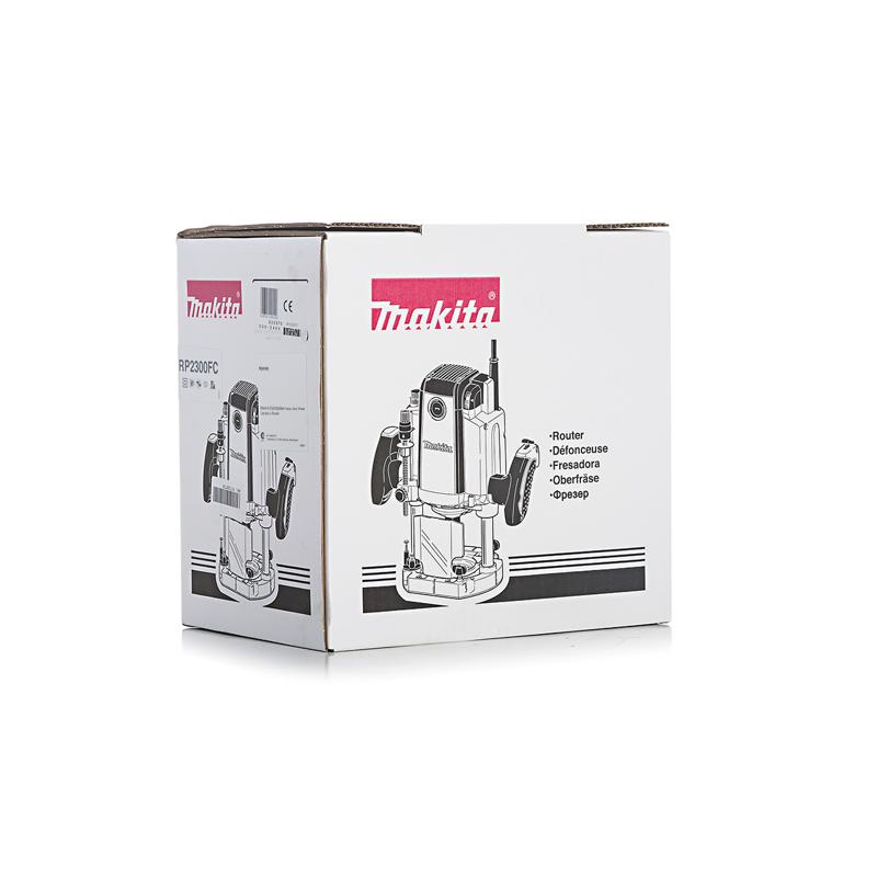 Фрезер Makita RP 2300 FC (универсальный тип, блокировка шпинделя, подсветка рабочей зоны, с оснасткой, коробка) в Иваново