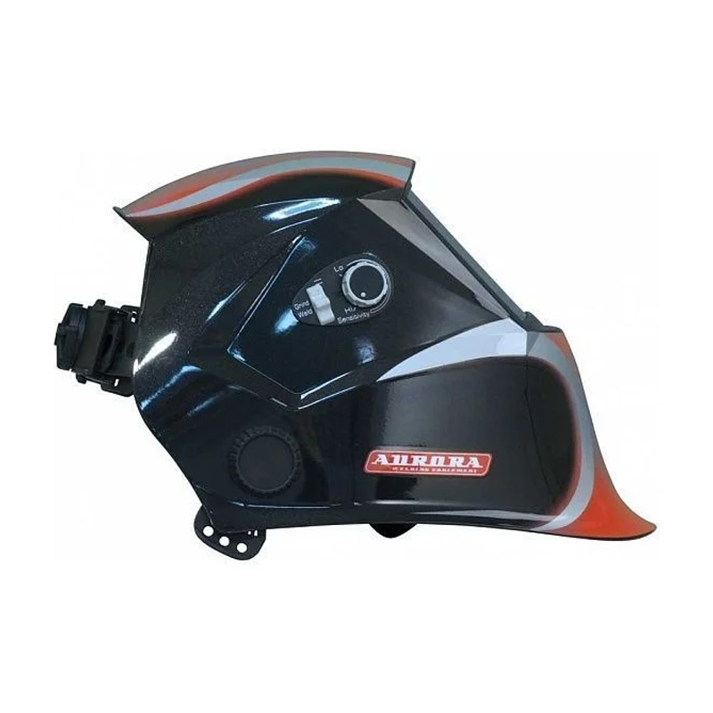 Маска сварщика Aurora SUN7 "Хамелеон" 10623 (черно-красная)