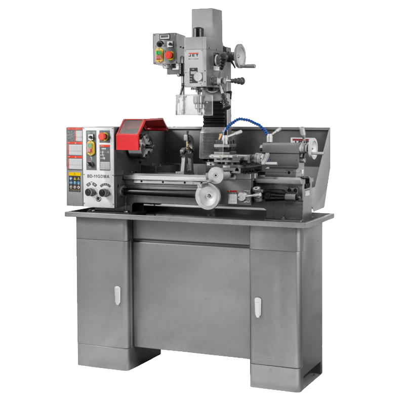 Токарный станок по металлу с фрезерной головой Jet BD-11GDMA с автоматической подачей 370000₽