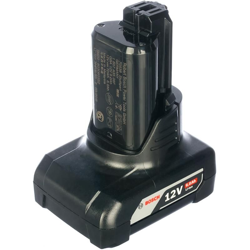 Аккумулятор Bosch 1600A00X7H (12 В, емкость 6.0 А*ч; литий-ионный, обойма)