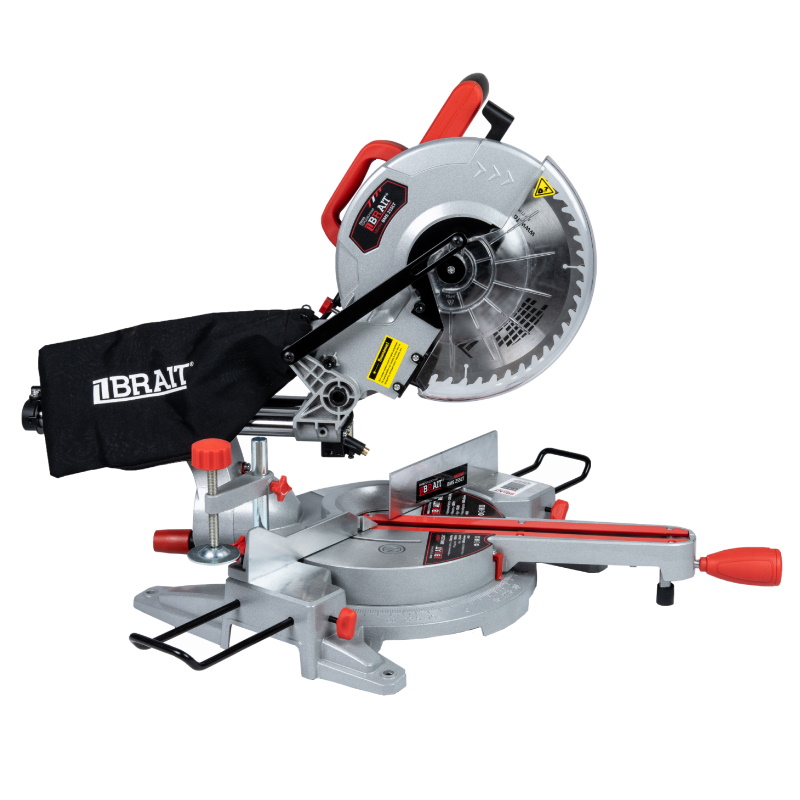 Пила торцовочная Brait BMS 255LT 2101125063 1800 Вт диаметр пильного диска 255 5000 обмин 12627₽
