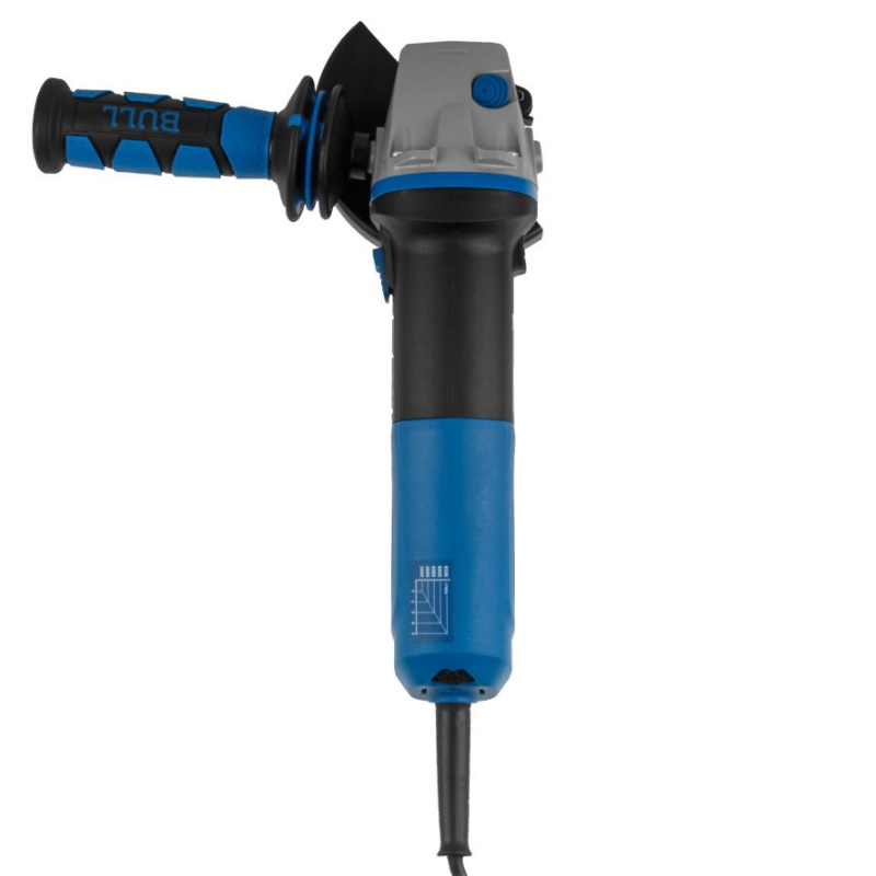 Одноручная углошлифмашина Bull WS 1214 1327639 в коробке 125 мм 1400 Вт плавный пуск регулировка оборотов