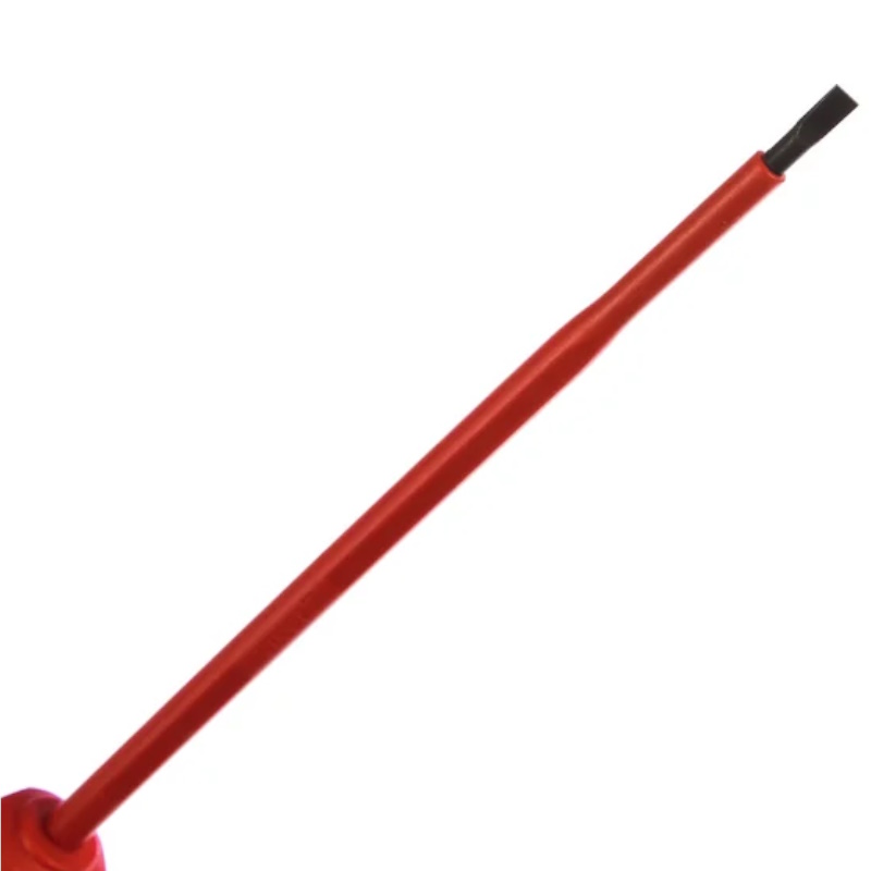 Отвёртка Knipex KN-982145, VDE шлицевая плоская SL 4.5x0.8x180 мм, длина 287 мм, диэлектрическая в Кинешме