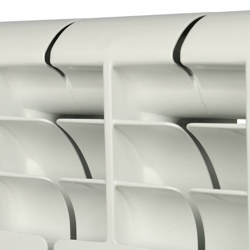 Радиатор биметаллический Rommer Profi BM 350 RAL9016 10 секций в Костроме