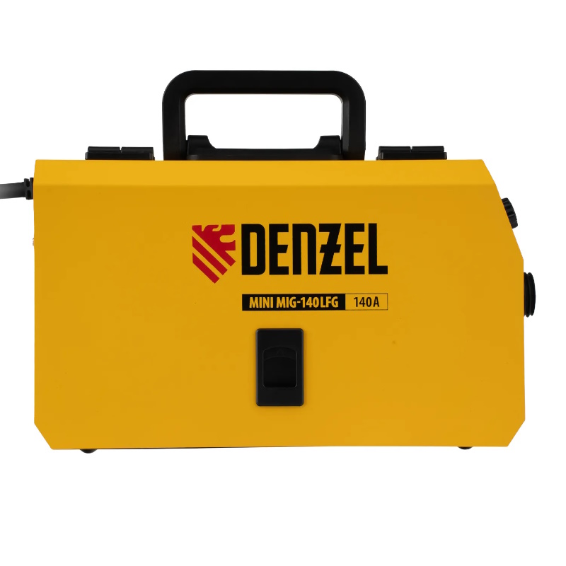 Аппарат инверторный полуавтоматической сварки Denzel MIG-140LFG Mini 94305, 140 А, ПВ 60%   в Череповце