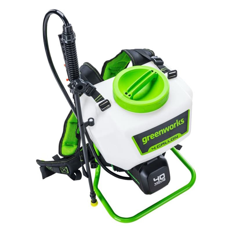 Опрыскиватель аккумуляторный Greenworks G40BPS 5300007UA, 40V, c 1хАКБ 2 Ач и ЗУ  в Кинешме
