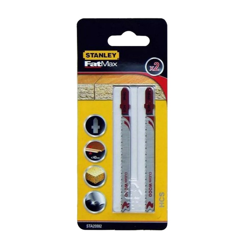 Полотна для лобзика по ламинату Stanley T101BR STA25592-XJ (2 шт.) в Иваново