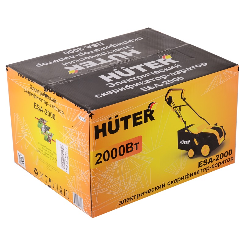 Электрический скарификатор-аэратор Huter ESA-2000 70/16/3 в Муроме