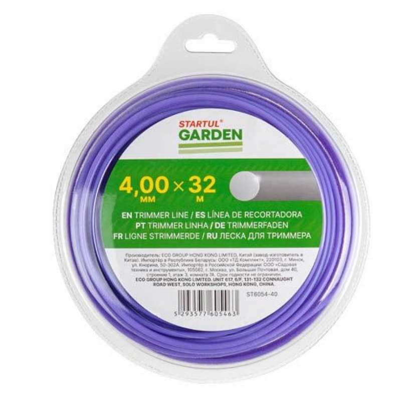 Леска Startul GARDEN ST6054-40 ф 40 ммх32 м круглое сечение 553₽