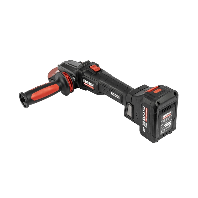 УШМ аккумуляторная Elitech CAG 2012DSL (E2213.075.01) 210318, б/щет удлиненная, ф 125 мм, 20 В, 1х4 Ач в Ярославле
