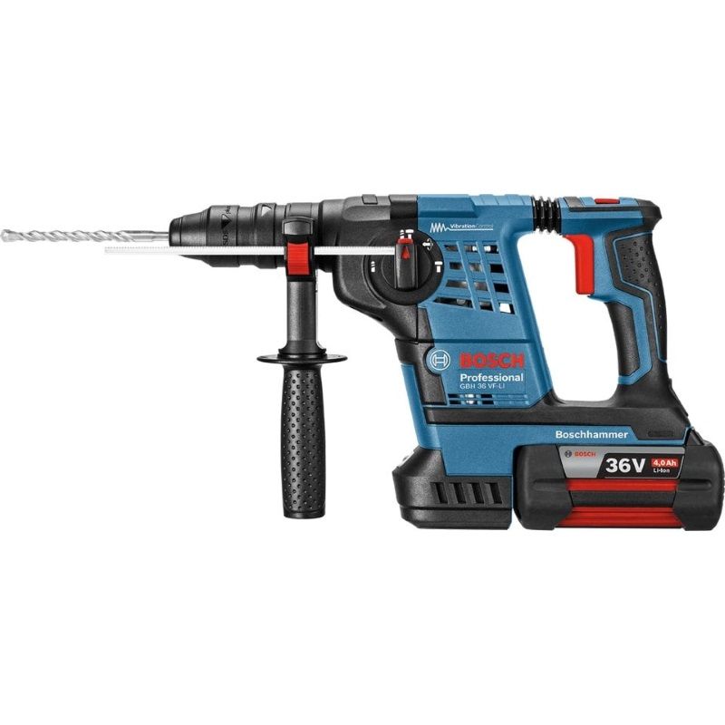 Аккумуляторный перфоратор Bosch GBH 36 V-LI Plus 0.611.906.002 в кейсе, с защитной муфтой, с виброзащитой в Туле