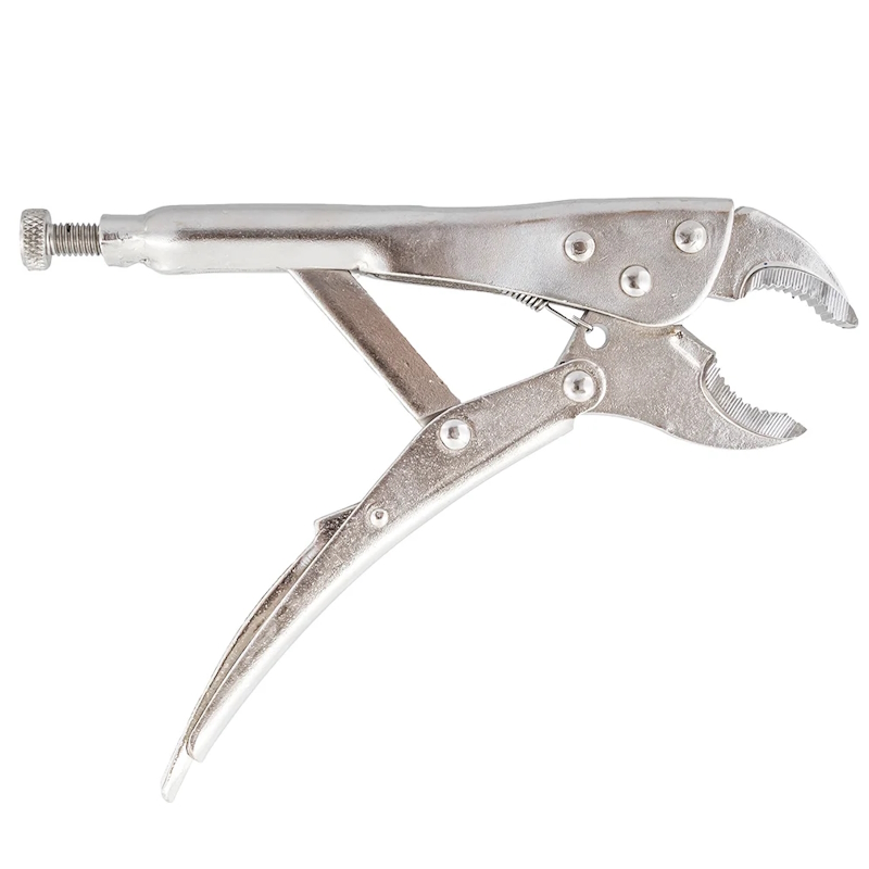 Клещи зажимные полукруглые губки Кобальт 244-247 180 мм 1 шт подвес 470₽