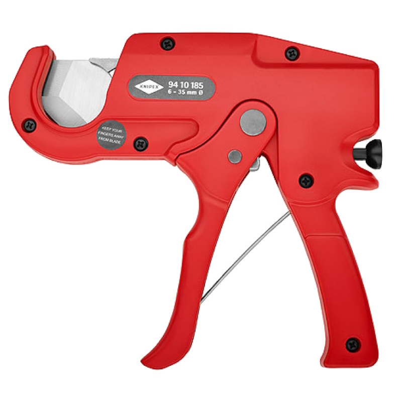 Труборез-ножницы Knipex KN-9410185 для тонкостенных пластиковых труб 6 -35 мм длина 185 мм 11521₽