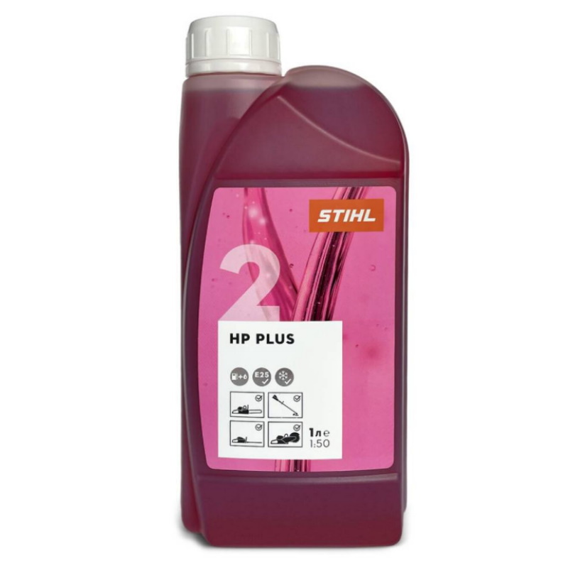 Масло для 2-х тактного двигателя минеральное Stihl 7028-516-0021 HP PLUS 1 литр 716₽