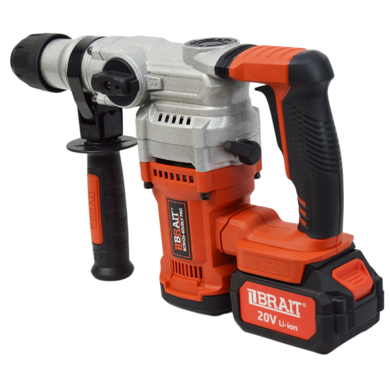 Аккумуляторный перфоратор Brait BCRH26-4DUBLV PRO 21.01.254.087 в кейсе, с виброзащитой в Муроме