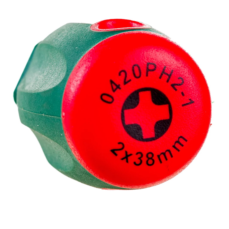 Отвертка Hans 0420PH2-1, Phillips PH2*38 мм