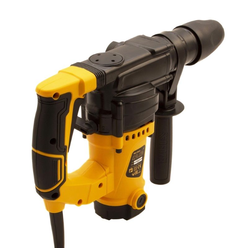 Перфоратор Denzel RHV-1100-26 26610 в кейсе, с защитной муфтой, с виброзащитой
