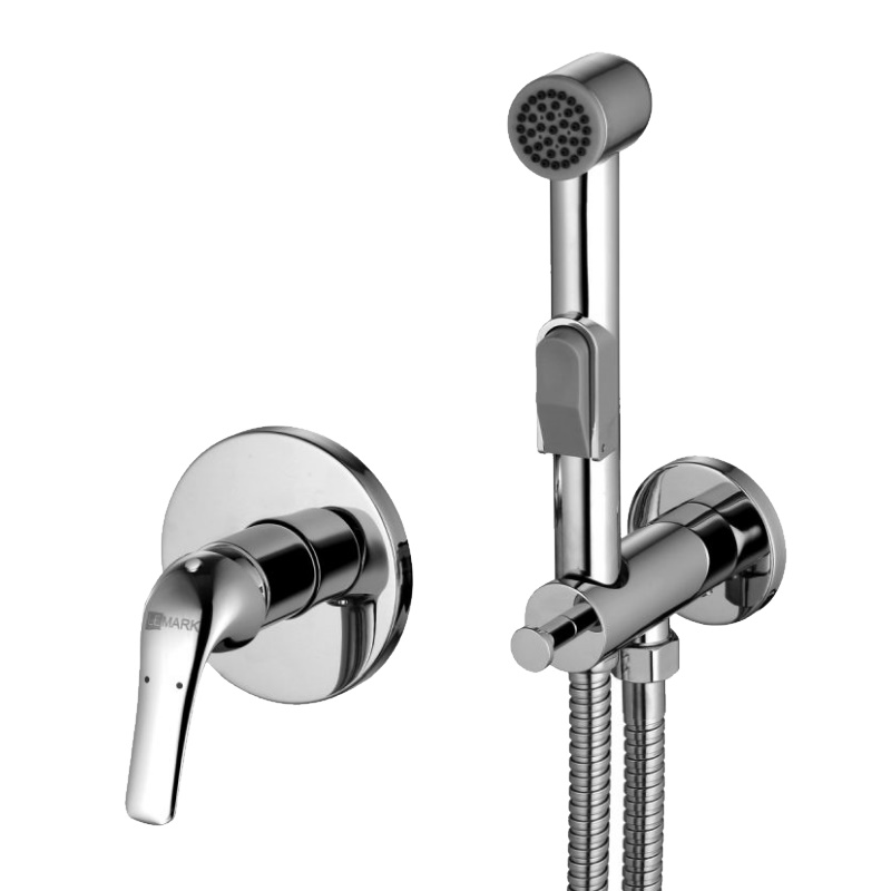 Смеситель Lemark Plus Advance LM1219C, с гигиеническим душем, встраиваемый в Угличе