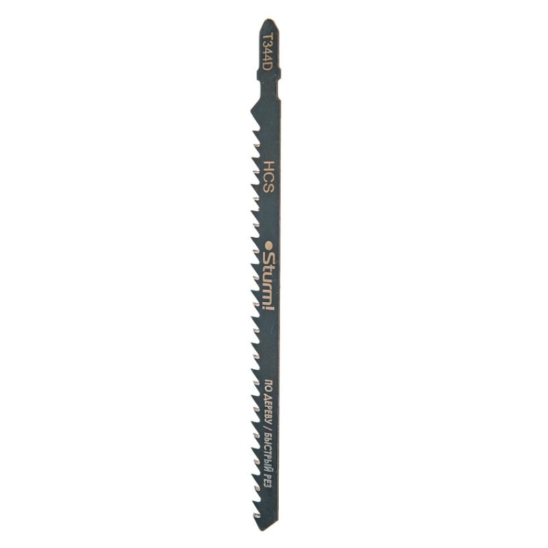 Пилки для лобзика по дереву Sturm T344D HCS 5250604, 2 шт, 152х126мм, шаг зуба 4мм, быстрый рез в Вологде