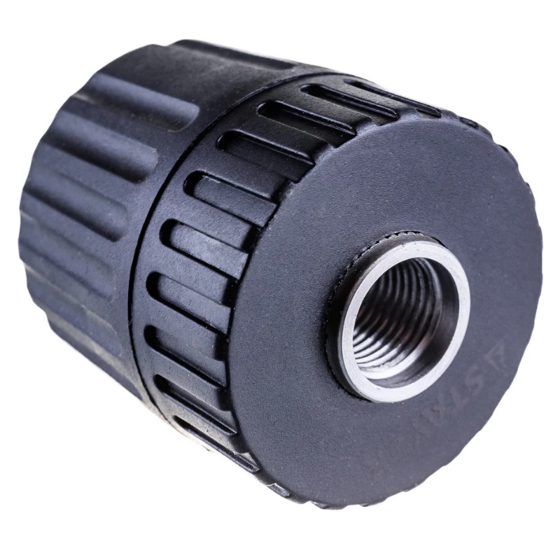 Патрон быстрозажимной для дрели Stayer 29052-10-12 10 мм посадочная резьба 12 Д 08-10мм пластиковый корпус 318₽