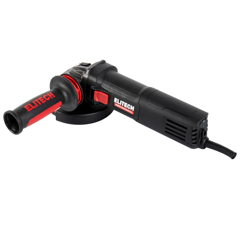 Угловая шлифмашина (болгарка) Elitech AG 1412E E2213.050.00, 125 мм, 1400 Вт, плавный пуск, регулировка оборотов в Ярославле