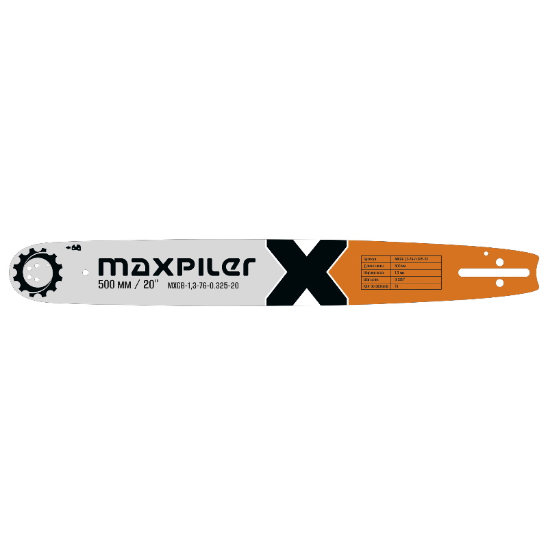 Шина для бензопил Maxpiler MXGB-13-76-0325-20 Carver 52-2062-20Patriot Pt 5220Huter 635₽