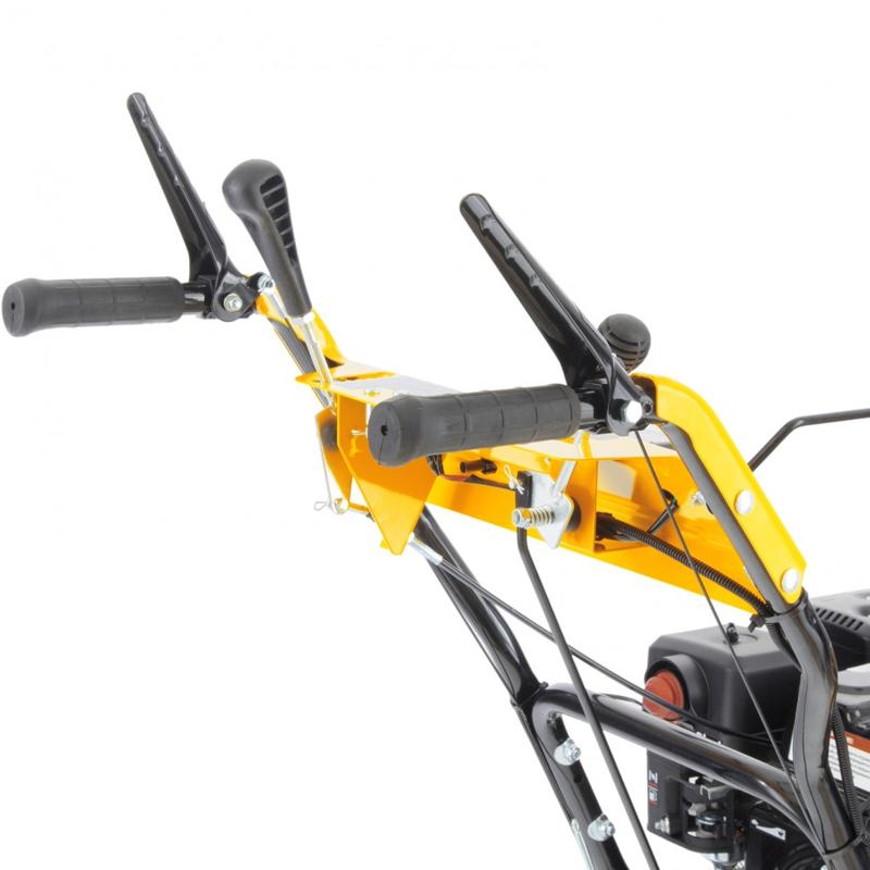 Бензиновая снегоуборочная машина SB 650 E, 6,5 л.с, LONCIN, с электростартером, фара. Denzel в Муроме