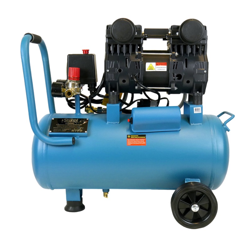 Компрессор безмасляный бесшумный Sturm Profi AC93224OL