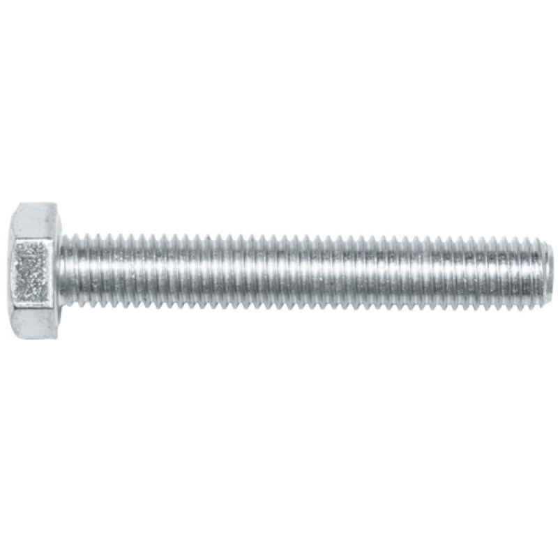 Болт Starfix SMC1-17483-40, М10х30 мм, шестигранный, цинк, класс прочности 5.8, DIN 933, 40 шт. в картонной упаковке в Кинешме