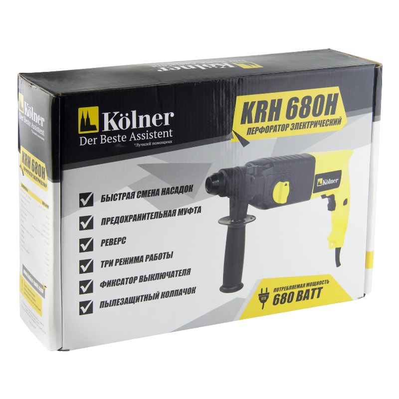 Перфоратор Kolner KRH 680H , с защитной муфтой в Ярославле