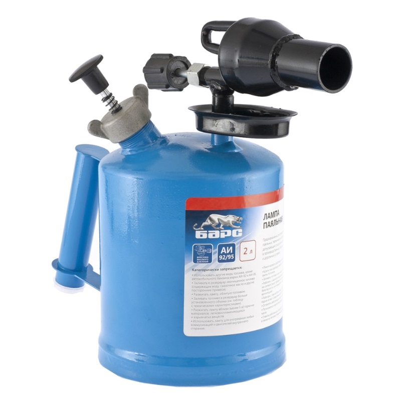 Лампа паяльная 2 л Барс 91452