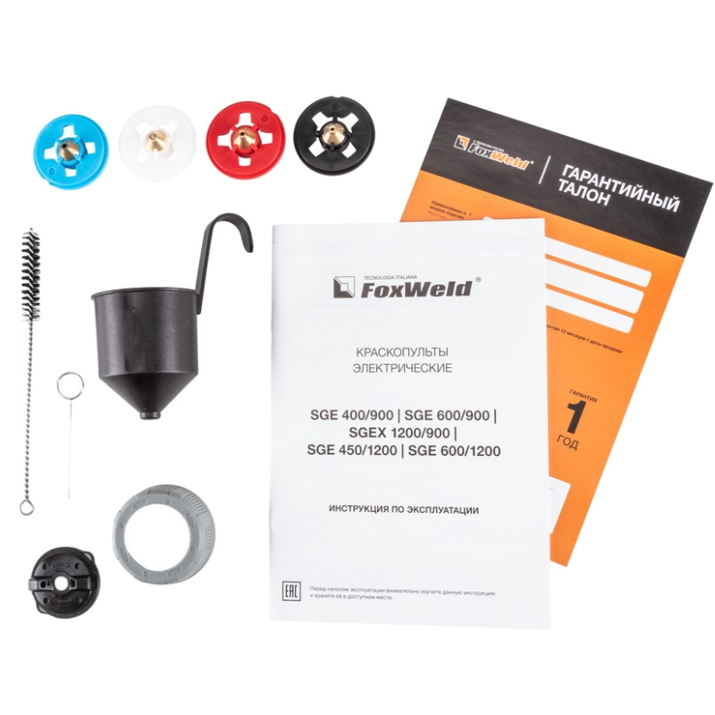Краскопульт электрический FoxWeld SGE 450/1200 9749 в Твери