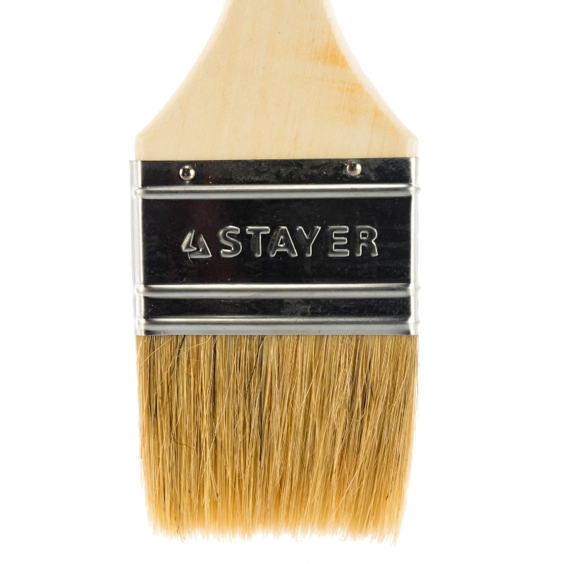 Кисть плоская Stayer UNIVERSAL-STANDARD 0101-063 для олифы, пропиток и смесей (63 мм) в Нижнем Новгороде