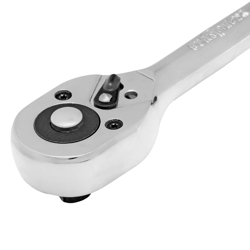 Ключ-трещотка Сибртех 14002, 3/8", 45 зубьев, с быстрым сбросом, CrV, хром  в Твери