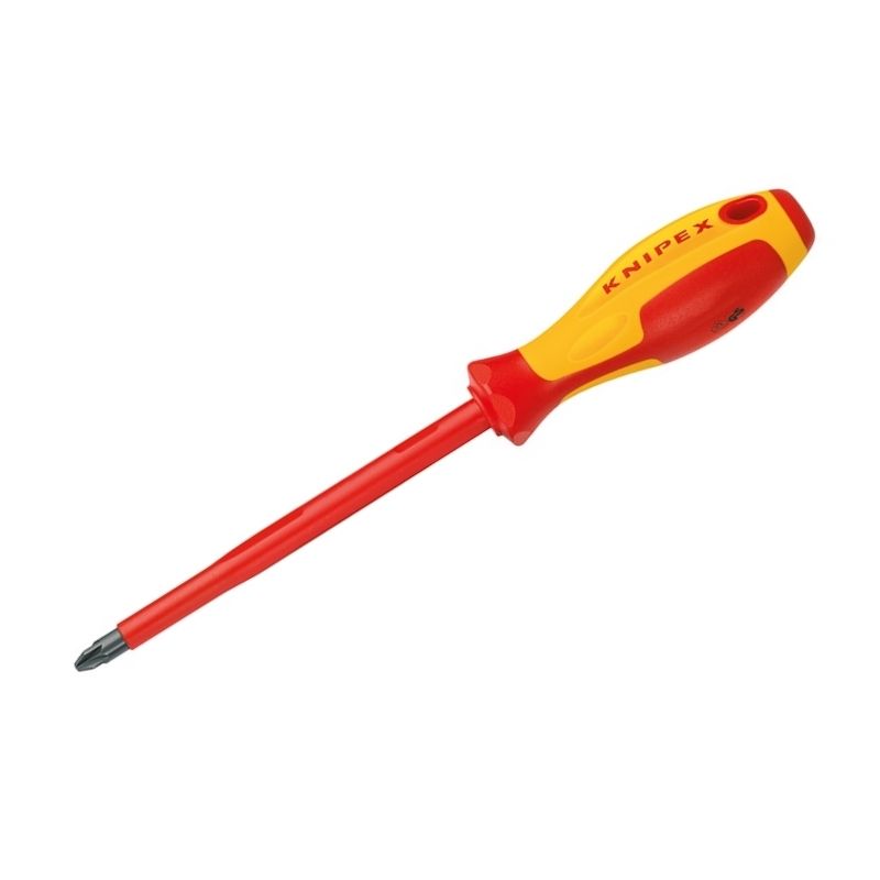 Отвертка для винтов с крестообразным шлицем KNIPEX, 187 mm, KN-982501 в Переславле