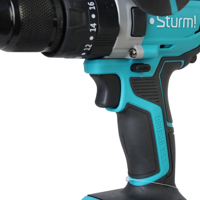 Аккумуляторная дрель-шуруповерт Sturm CD2080I (18 В, 1BatterySystem, 80 Нм, 2х3.0 Ач, 5 в 1, доп. рукоятка, кейс) в Рыбинске